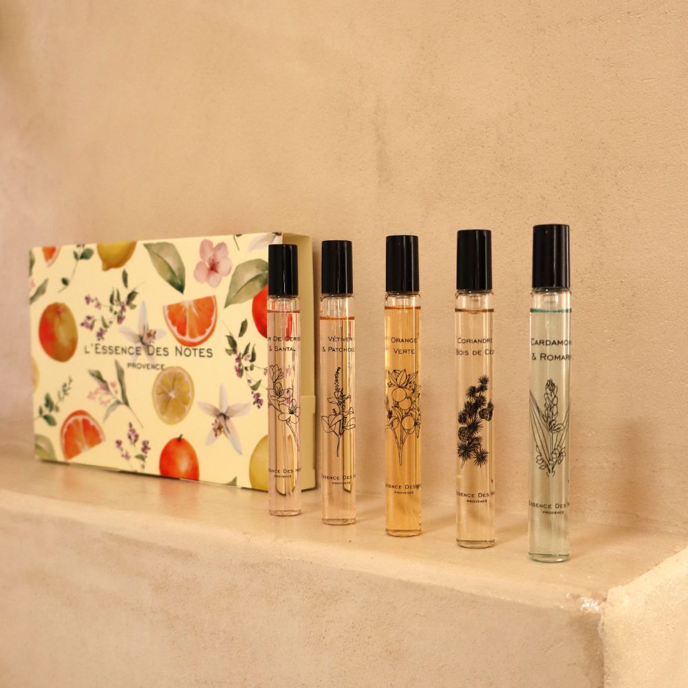 Lessense Des Notes Coffret personnalisé 5 parfums bien-être 10ml fabriqués à Grasse | L ...