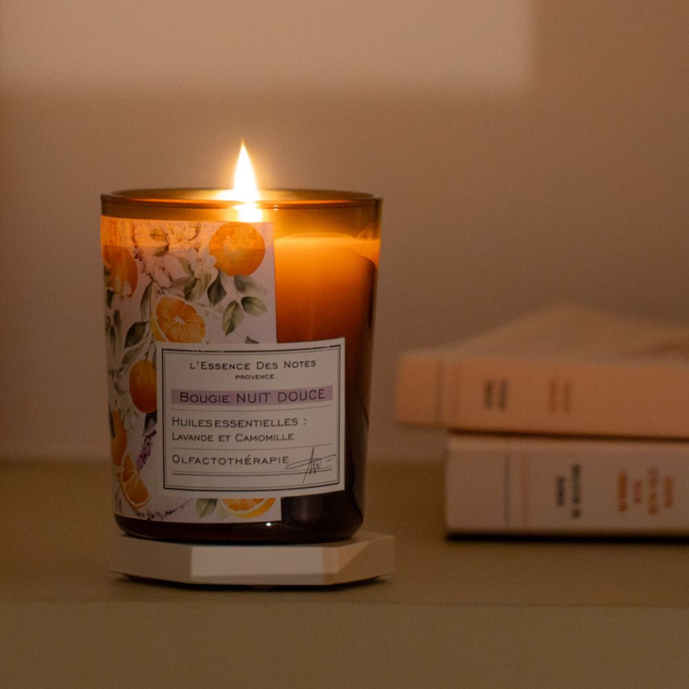 Lavender &amp; Chamomile Candle - Gentle Night