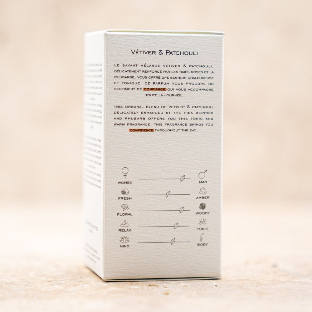 Vetiver & Patchouli, eau de parfum | L'Essence des Notes